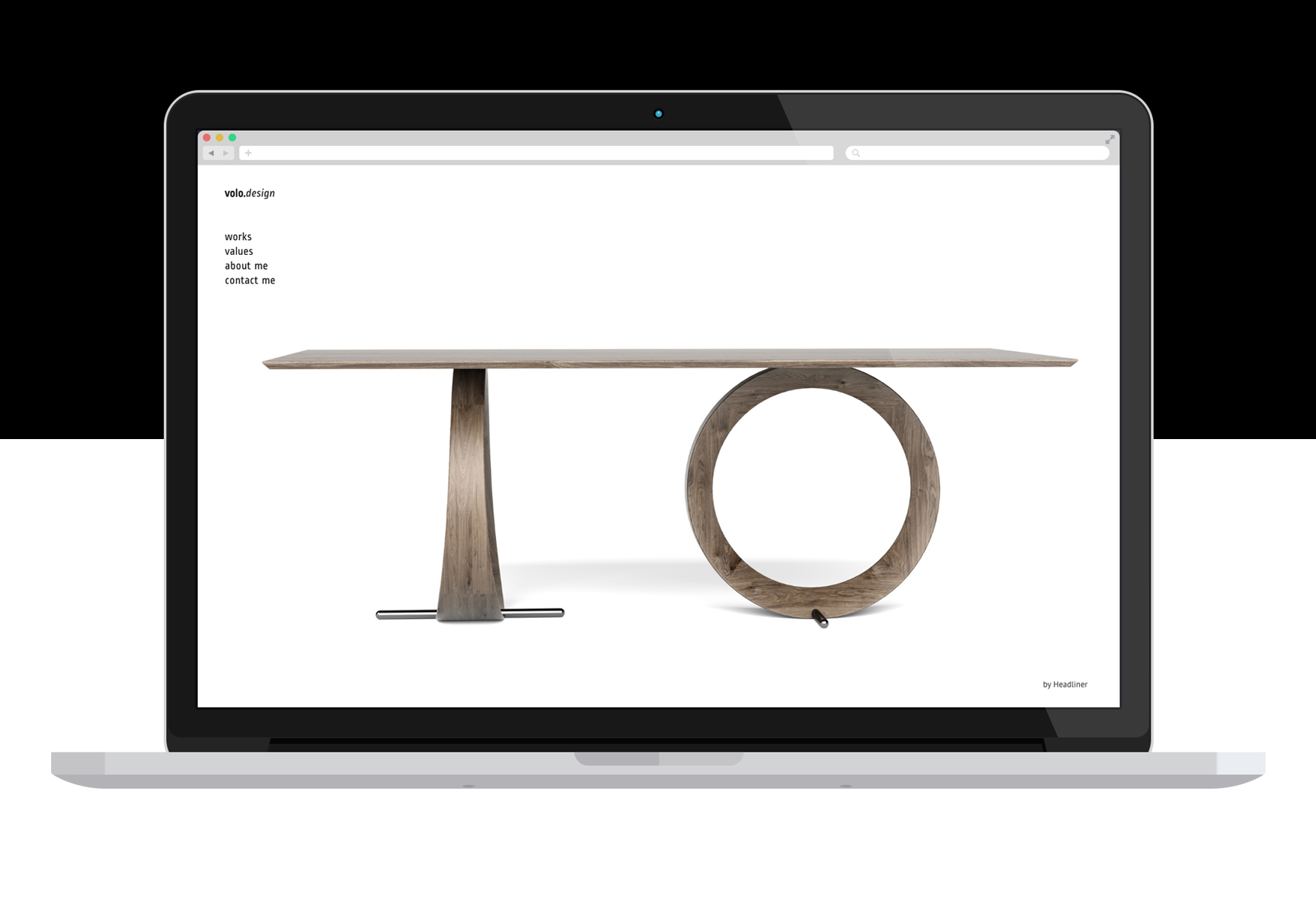 Industrial Designer Website
