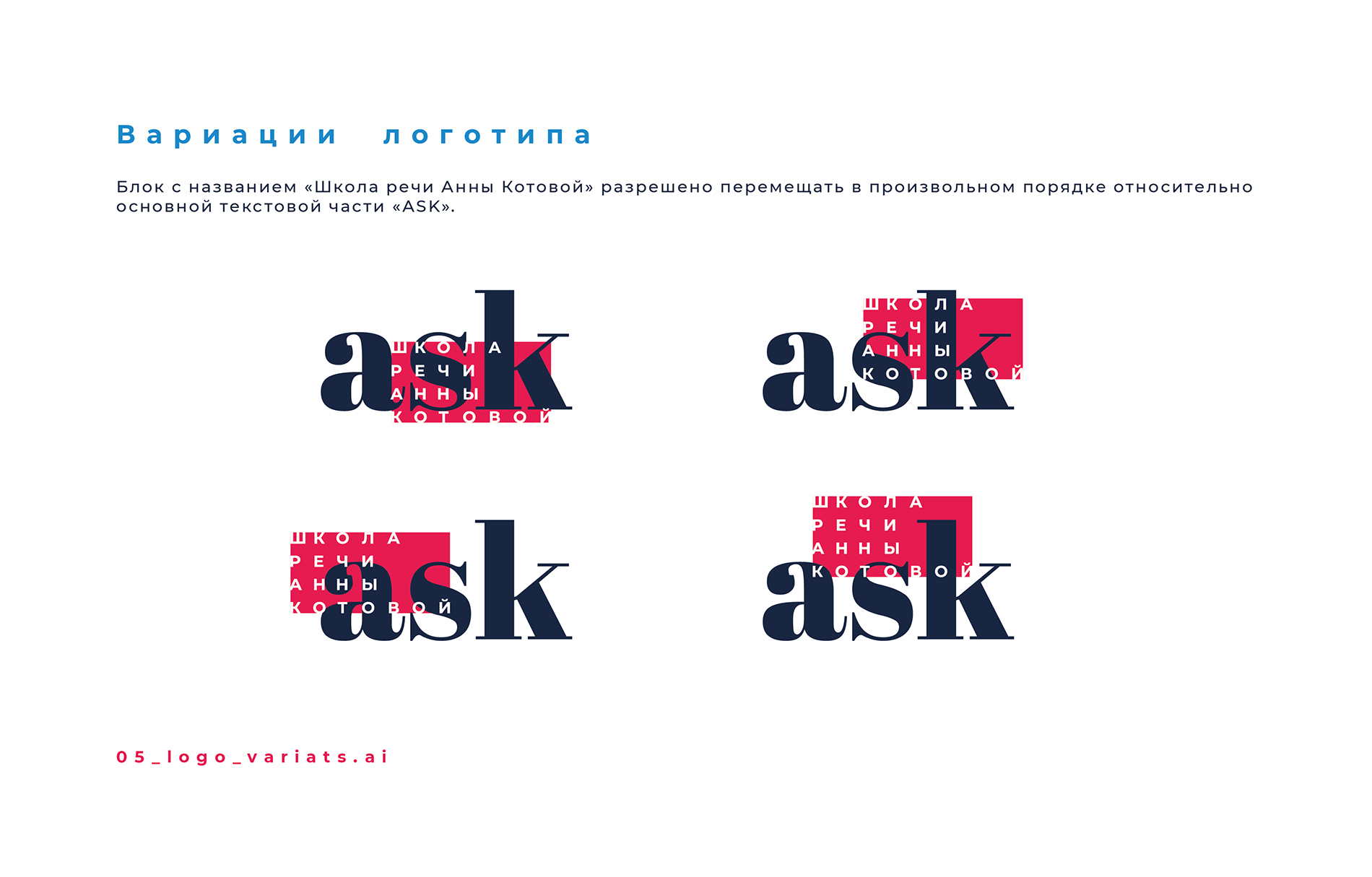 Логотип, айдентика